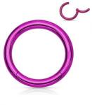  Végtelen karika, kapoccsal Lila