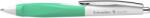 Schneider "Haptify" 0, 5 mm nyomógombos fehér-menta színű tolltest kék golyóstoll (TSCHAPFM)
