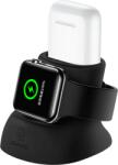 Usams 2in1 Apple Watch És AirPods töltő állvány (ZJ51ZJ01 Fekete)