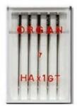 Organ Ace silk finete 55 - 5 buc Organ Needles HAx1GT Silk (55138055) - masinidecusut