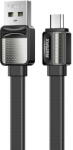 REMAX Cable USB Micro Remax Platinum Pro, 1m (black) (31106) - vexio