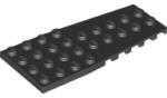 LEGO® 14181c11 - LEGO fekete lap 4 x 9 méretű, 2 oldalon lecsapott (14181c11)