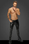 Noir Handmade H067 Long Pants Made of Snake Wetlook with Back Pockets XL