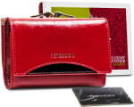Peterson piros női bőr pénztárca RFID védelemmel 12×8 cm (Z-66776291)