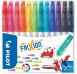 Pilot Filctoll készlet, 0, 39-0, 7 mm, törölhetõ, PILOT "Frixion Colors", 12 különbözõ szín (12 db) (PFCOF12V)