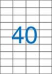 Victoria Paper Etikett, univerzális, 52, 5x29, 7 mm, VICTORIA PAPER, 4000 etikett/csomag (100 lap) (LCV11378)