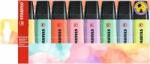 STABILO Szövegkiemelõ készlet, 2-5 mm, STABILO "BOSS original Pastel", 8 különbözõ szín (8 db) (TST7083)