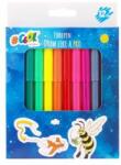Victoria Filctoll készlet, 2 mm, COOL BY VICTORIA, 12 különbözõ szín (12 db) (ISCWM12G)