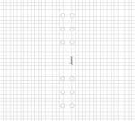 FILOFAX Kalendárium betét, jegyzetlap, A4, kockás, FILOFAX, fehér (FX-292905) - molnarpapir
