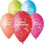  Léggömb, 30 cm, Boldog Születésnapot (11-PRINTBSZ10) - molnarpapir