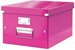 LEITZ Doboz, A4 méret, LEITZ Click&Store , rózsaszín (60440023) - molnarpapir