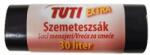 TUTI Szemeteszsák, extra erős, 30 l, 20 db, 50x60 cm, 15 , TUTI Extra , fekete (PDP_326) - molnarpapir