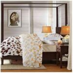  Lenjerie pat matrimonial Renforce Renforce Loving Matisse v. 2 Honey Peach Lenjerie de pat