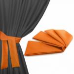 Mondo Italia Szalag a kerti függöny rögzítéséhez 160x8 cm narancs