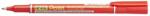 Pentel NF450-B alkoholos marker 1,2 mm piros