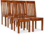 vidaXL 6 db modern stílusú tömör fa szék paliszander felülettel (275274)