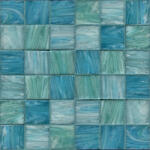 Aita Stúdió Kft Mozaik, Aita Tiffany Blue+Mix 30x30 - mozaikkeramia