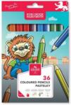 KOH-I-NOOR Creioane colorate Leu 36 culori/set Koh-I-Noor K3555-36L (K3555-36L)