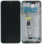 Xiaomi Redmi Note 9S gyári LCD + érintőpanel ezüst kerettel (207039)