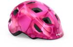 MET Hooray Gyermek Kerékpáros Sisak - Fényes Rózsaszín-szivecskés