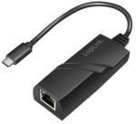 LogiLink USB-adapter, USB 3.2 Gen 1x1, USB-C-Gigabit Ethernet, fekete (UA0238A) - dellaprint