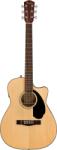 Fender CC-60SCE Concert elektro-akusztikus gitár, natúr szín (0970153021)