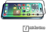 hoco. Apple iPhone 14 Plus, 13 Pro Max, HOCO A32 üvegfólia, 9H, 0, 33mm, Full cover, Full Glue, Fekete (A32_14PLUS)