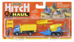 Mattel Matchbox Hitch&Haul Set 2 Vehicule Mbx Construction Zone Tilt N Tip Mbx Cement Trailer Scara 1: 64 (MTH1235_HFH84) - ejuniorul