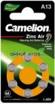 Camelion A13 PR13 PR48 6db hallókészülék elem (Camelion-A13)
