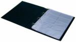 Panta Plast Névjegytartó, 400 db-os, gyűrűs, PANTA PLAST, fekete (0304-0009-01) - molnarpapir