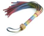 NS Toys Bici Fetish Spectra Bondage Flogger Rainbow