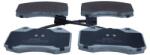 QUARO set placute frana, frana disc QUARO QP0019 (QP0019)