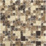 Aita Stúdió Kft Mozaik, Aita Fizz Brown Cubic 30, 5x30, 5 - mozaikkeramia