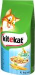 Kitekat Hrană uscată pentru pisici cu pește alb și legume 12kg + SURPRIZĂ PENTRU PISICĂ ! ! !