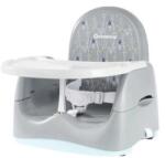 Badabulle Inaltator tip booster compact Badabulle Home&Go B009015, Greutatea maxima 15 kg (Gri) (B009015) Scaun de masa bebelusi, inaltator