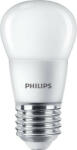 Philips LED izzó, E27, kisgömb, P45, 5W, 470lm, 2700K, PHILIPS CorePro (PLED53) (929002969402)