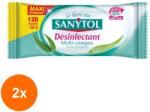 Sanytol Set 2 x Servetele Umede Dezinfectante Multisuprafete Sanytol, Maxi Format (ROC-2xCEYS000098)