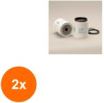 Donaldson Set 2 x Filtru Combustibil P551852, Lungime 128, 7 mm, Diam. Ext. 107, 7 mm, Filet 1-14 un, Finetea 9 , Donaldson (RAJ-2xP551852)