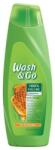 Wash&Go Sampon Wash & Go 100 % Volume, cu Extract de Miere, pentru Par Rebel, 750 ml