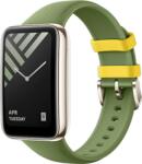 Xiaomi Smart Band 7 Pro Leather-textured Silicone Strap Pine Green
