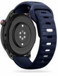  Okosóra szilikon szíj - Huawei Watch GT 3 (42 mm) - Tech- Protect IconBand Line - kék szilikon szíj (szíj szélesség: 20 mm) - tokgalaxis