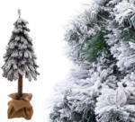 FOXIGY Karácsonyfa tönkön - Hegyi Lucfenyő 170cm Snowy (GSG170)