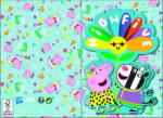 W&O Peppa malac Highfive pop-up 3D üdvözlőkártya + boríték (ARJ059996F)