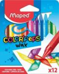 Maped Zsírkréta, MAPED "Color`Peps Wax", 12 különbözõ szín (12 db)