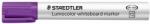 STAEDTLER Táblamarker, 2-5 mm, vágott, STAEDTLER "Lumocolor® 351 B", lila (TS351B6) - tonerprint