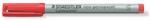 STAEDTLER Alkoholmentes marker, OHP, 0, 4 mm, STAEDTLER "Lumocolor® 311 S", piros (TS3112) - pritone