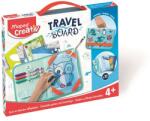Maped Kreatív készségfejlesztő tábla, átlátszó, törölhető, utazótáskával, MAPED CREATIV, Travel Board , állati móka (969310) - molnarpapir
