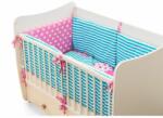 U-GROW Lenjerie pat imprimeu elefanti (5pcs) (UBS5-ELP) Lenjerii de pat bebelusi‎, patura bebelusi