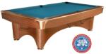 Dynamic Biliárdasztal Dynamic III, barna, Pool, 9 ft. Simonis 860 electric blue (55.100.09.1.10)
