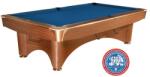Dynamic Biliárdasztal Dynamic III, barna, Pool, 9 ft. Simonis 760 royal blue (55.100.09.1.6)